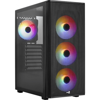 Корпус AEROCOOL DESIGNER-G-BK-V1 черный без БП Корпус AEROCOOL DESIGNER-G-BK-V1 черный без БП