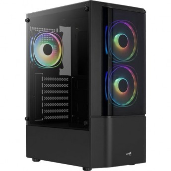 Корпус AEROCOOL QUANTUM MESH-G-BK-V2 черный без БП ATX 3x120mm 2x140mm 1xUSB2.0 2xUSB3.0 audio bott PSU Корпус AEROCOOL QUANTUM MESH-G-BK-V2 черный без БП ATX 3x120mm 2x140mm 1xUSB2.0 2xUSB3.0 audio bott PSU
